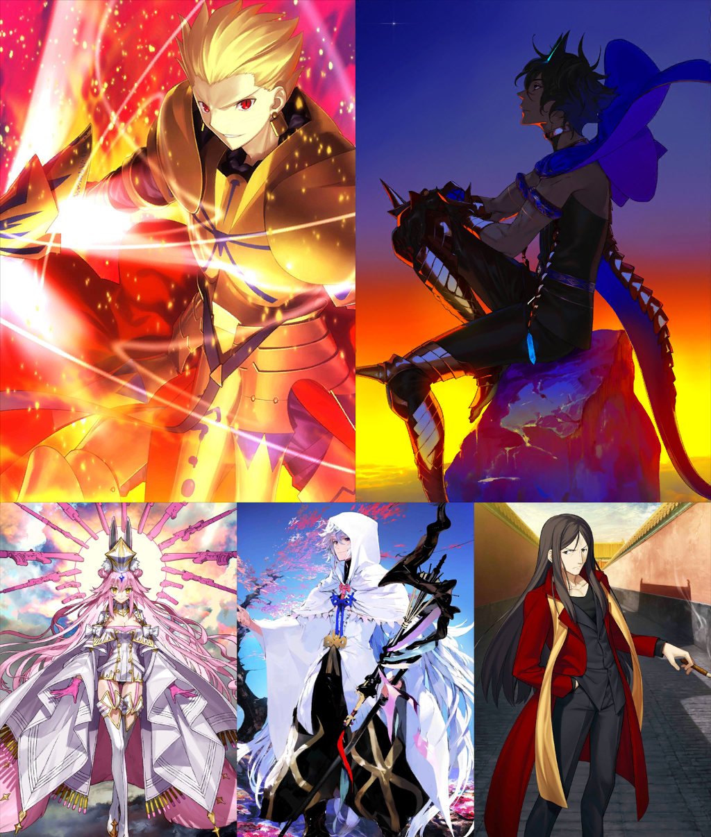 [JP] FGO double NP5 Gilgamesh NP5 Arjuna alter +Koyanskaya + 3-4x5* Fate Grand Order endgame account-Mobile Games Starter