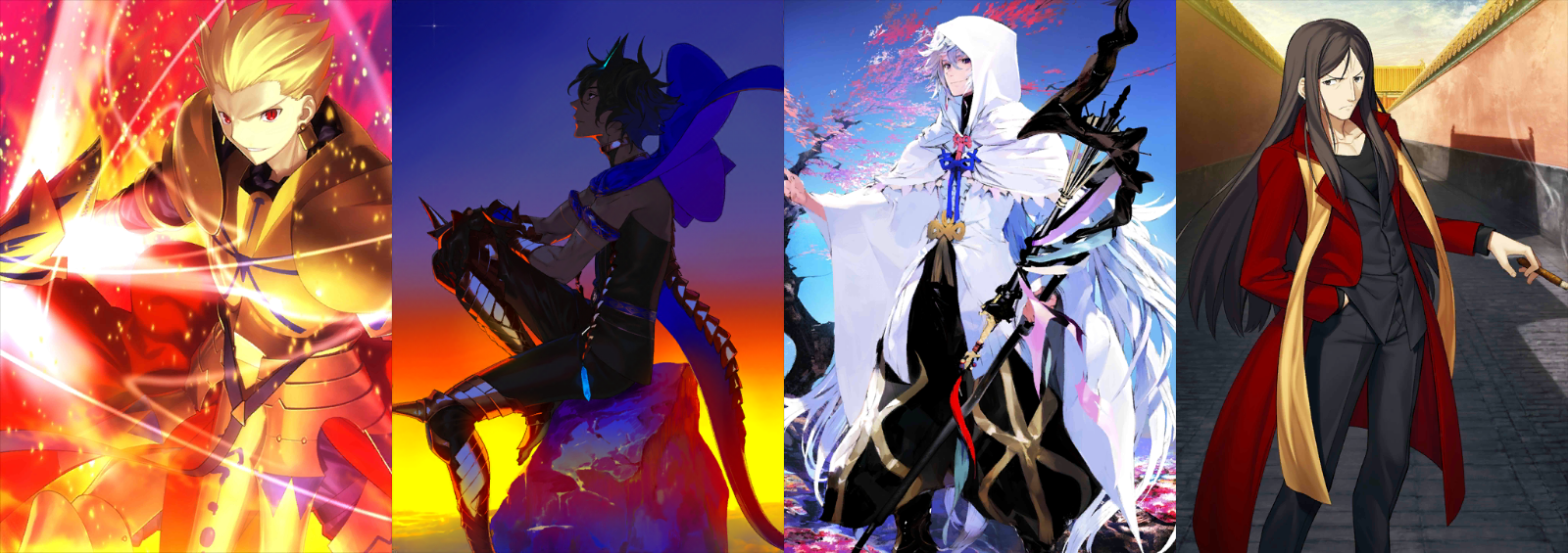 [JP] FGO double NP5 Gilgamesh NP5 Arjuna alter + Merlin + 2-3x5* Fate ...