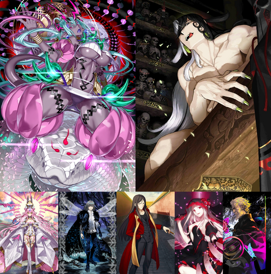 [JP] FGO double NP5 Ibuki Douji + NP5 Ashiya Doman +koyanskaya Oberon Fate Grand Order endgame account-Mobile Games Starter