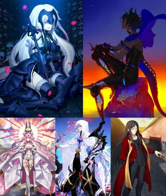 [JP] FGO double NP5 Jeanne NP5 Arjuna alter Koyanskaya + 4-5x5* Fate Grand Order endgame account-Mobile Games Starter