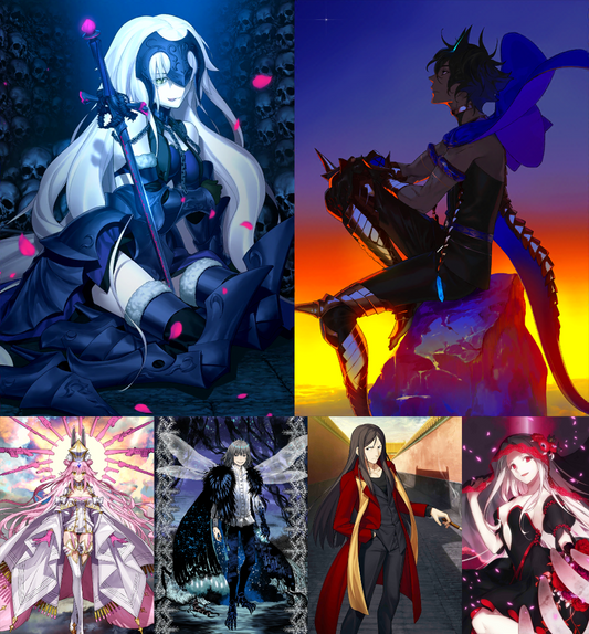 [JP] FGO double NP5 Jeanne NP5 Arjuna alter +Koyanskaya Oberon Fate Grand Order endgame account-Mobile Games Starter