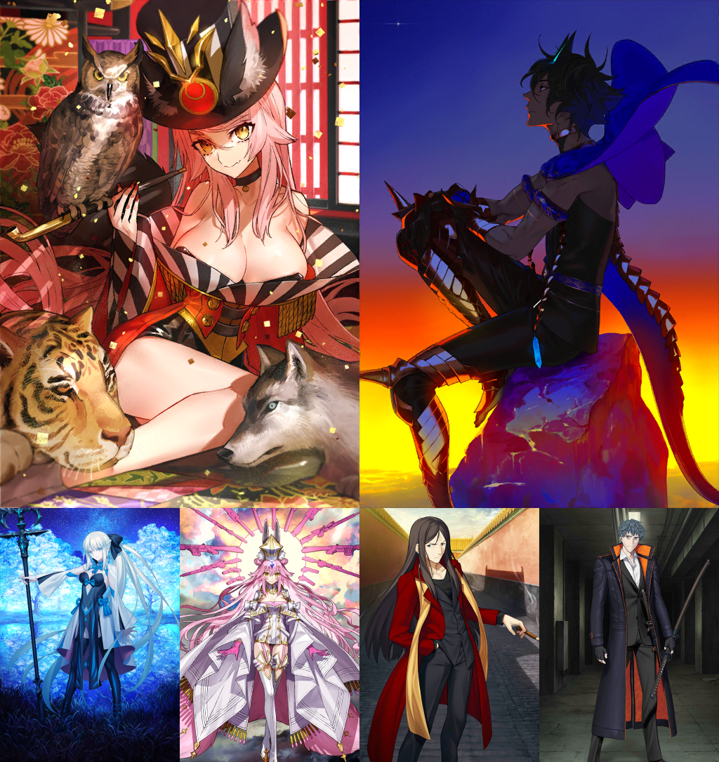 [JP] FGO double NP5 Koyanskaya Darkness NP5 Arjuna alter Morgan NP2 Fate Grand Order endgame account-Mobile Games Starter