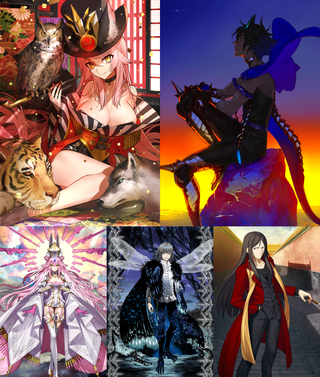 [JP] FGO double NP5 Koyanskaya Darkness NP5 Arjuna alter +Oberon Fate Grand Order endgame account-Mobile Games Starter