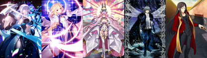 [JP] FGO double NP5 Morgan NP5 Arcueid +Koyanskaya Oberon + 500SQ Fate Grand Order endgame account-Mobile Games Starter