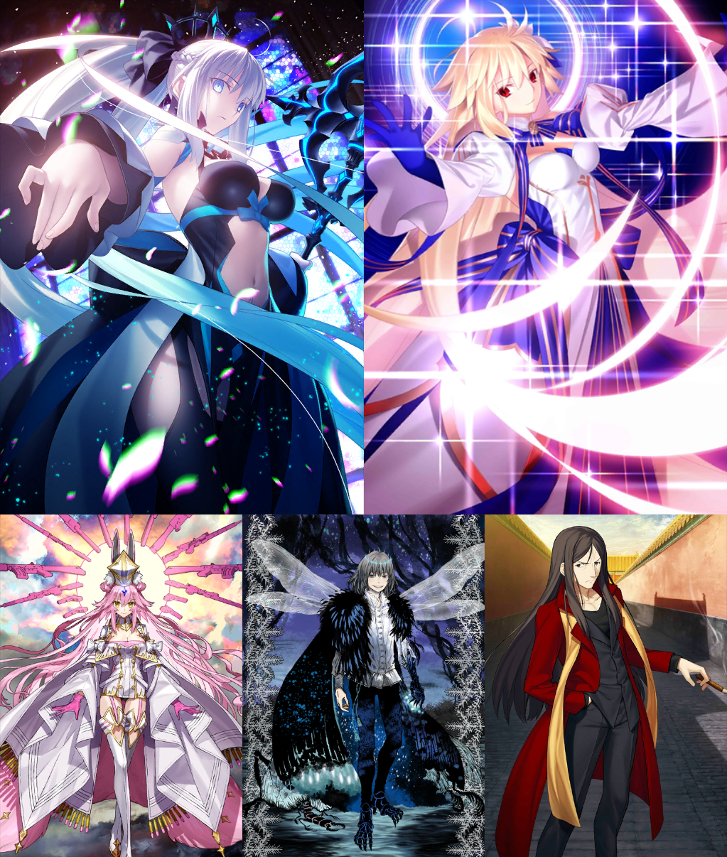 [JP] FGO double NP5 Morgan NP5 Arcueid +Koyanskaya Oberon + 500SQ Fate ...