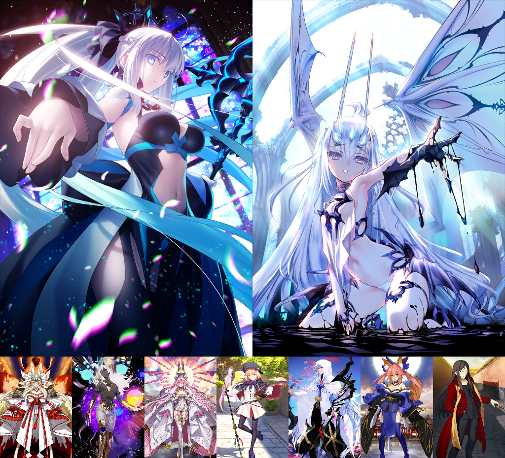 [JP] FGO double NP5 Morgan NP5 Fairy Knight Lancelot Melusine +Koyanskaya Castoria Fate Grand Order endgame account-Mobile Games Starter