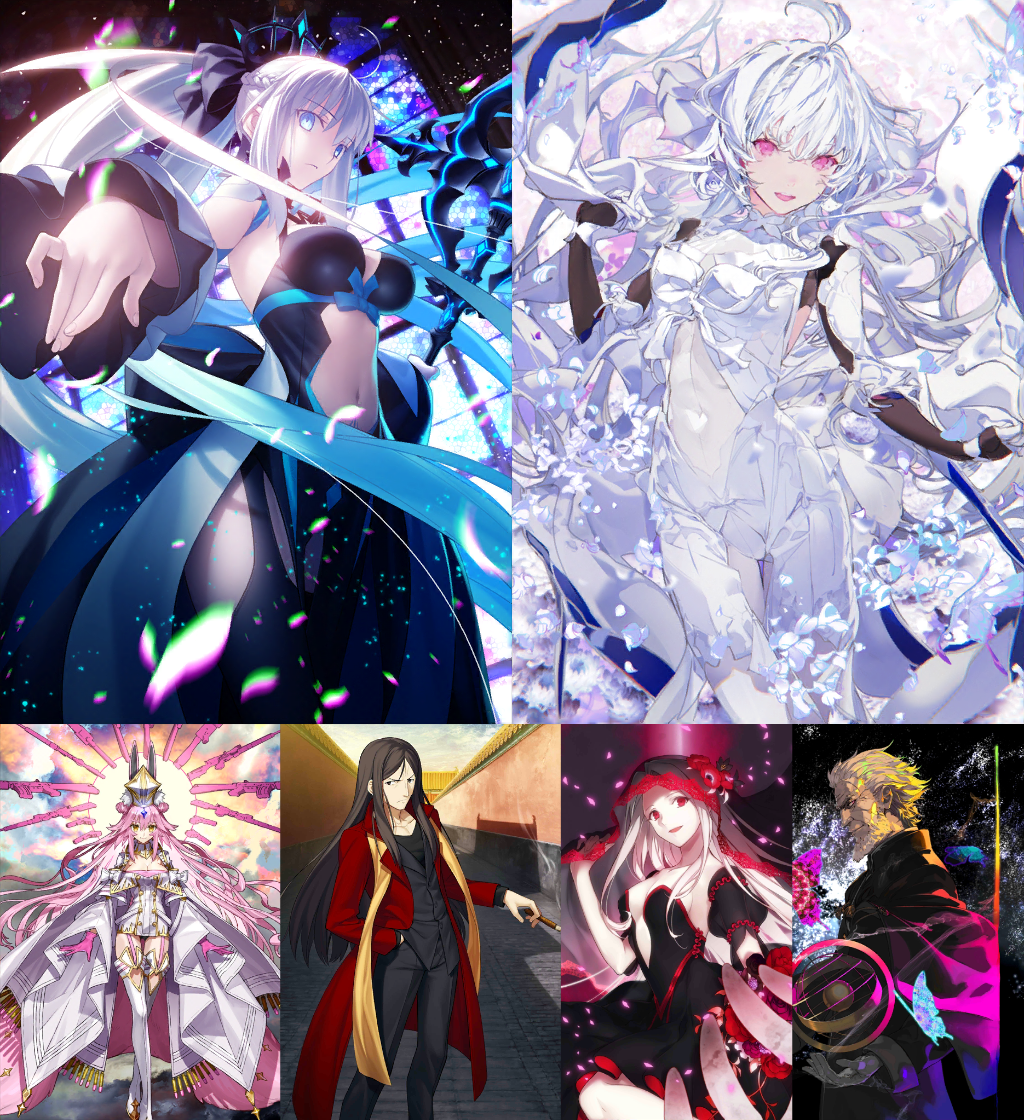 [JP] FGO double NP5 Morgan NP5 Lady Avalon + Koyanskaya + 4-5x5* Fate Grand Order endgame account-Mobile Games Starter