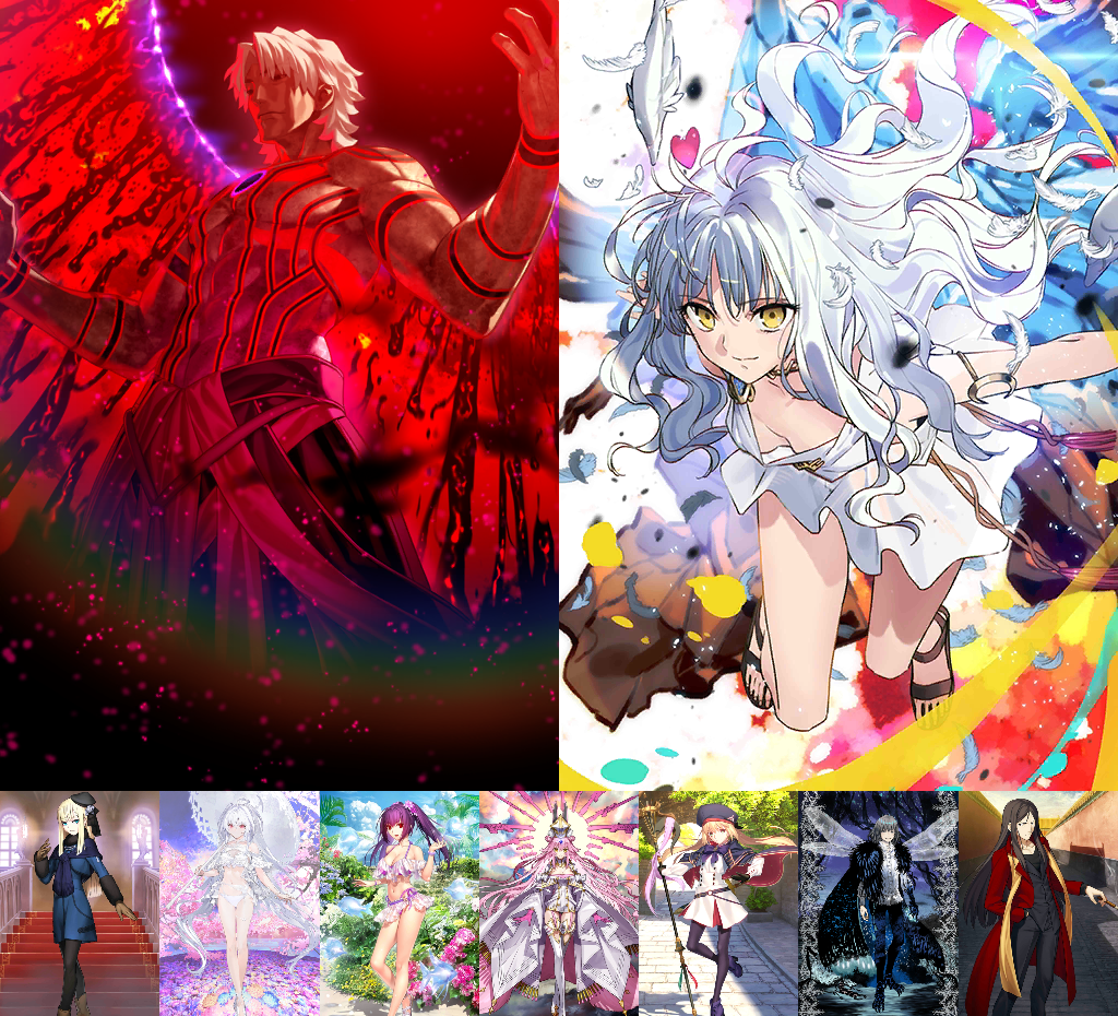 [JP] FGO double NP5 Rasputin NP5 Caren + Skadi Koyanskaya Castoria Fat ...