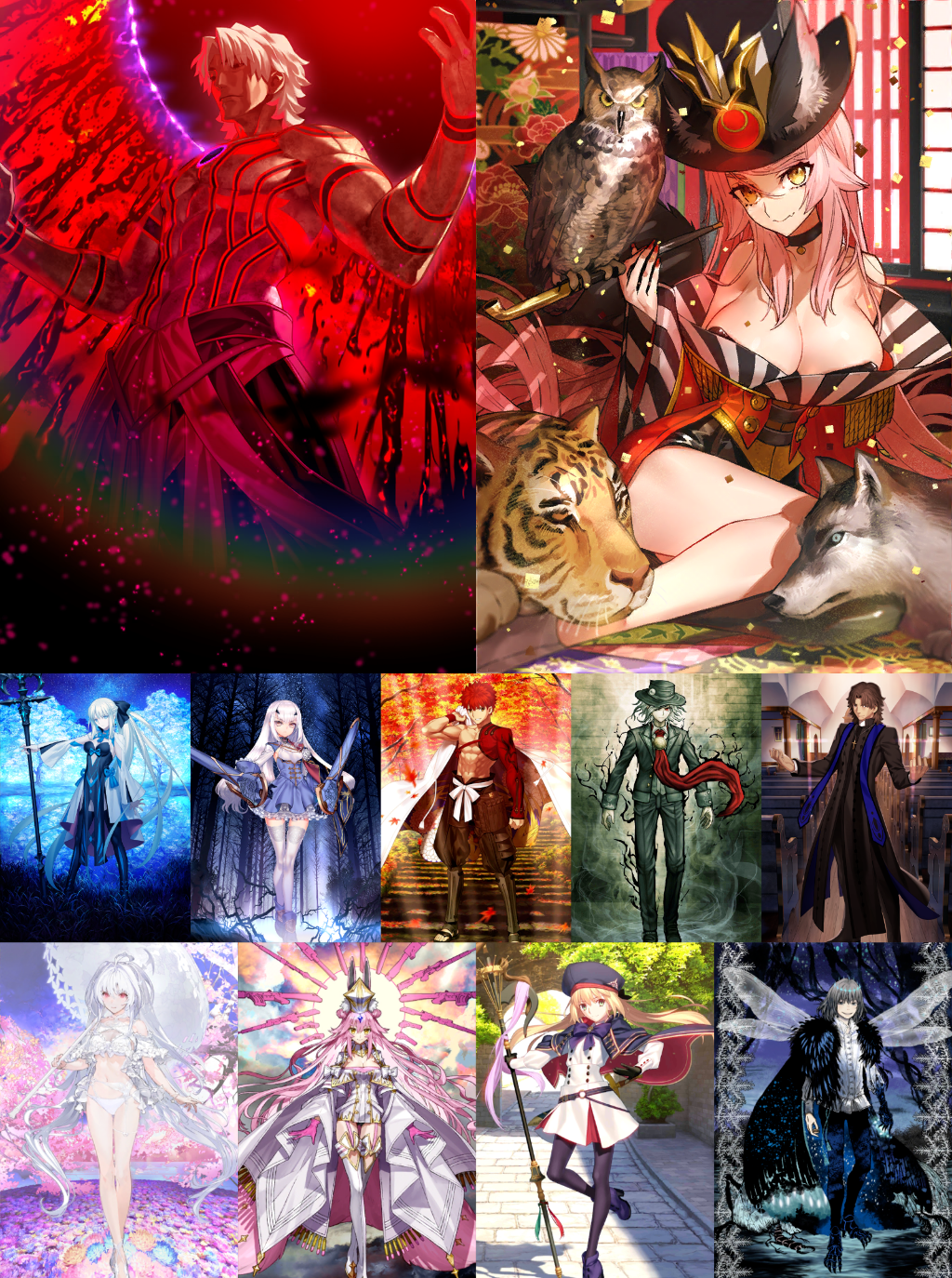 [JP] FGO double NP5 Rasputin NP5 Koyanskaya +Morgan Muramasa Castoria Fate Grand Order endgame account-Mobile Games Starter