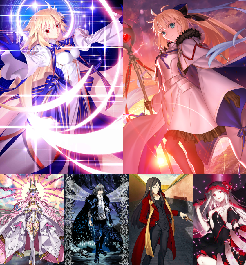 [JP] FGO double NP5 Tonelico Aesc the Savior NP7 Arcueid +Koyanskaya Oberon + 1000SQ Fate Grand Order endgame account-Mobile Games Starter