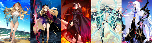 [JP] FGO double Space Ereshkigal + Lancer + Merlin Jeanne alter Qin Shi Huang Fate Grand Order starter account-Mobile Games Starter