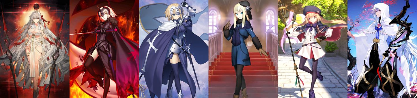 [JP] FGO Durga /Kali Jeanne alter Reines Artoria Caster Castoria Merlin + 1-2x5* Fate Grand Order starter account-Mobile Games Starter