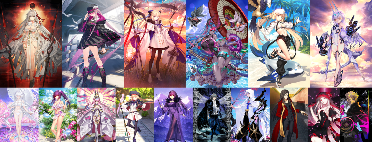 [JP] FGO Durga /Kali Medusa Tonelico Aesc the Savior summer Melusine Koyanskaya Castoria Fate Grand Order endgame account-Mobile Games Starter