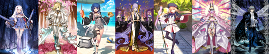 [JP] FGO Fairy Knight Lancelot Melusine BB Dubai Ciel Koyanskaya Oberon Artoria Caster Castoria Nero Bride Fate Grand Order starter account-Mobile Games Starter
