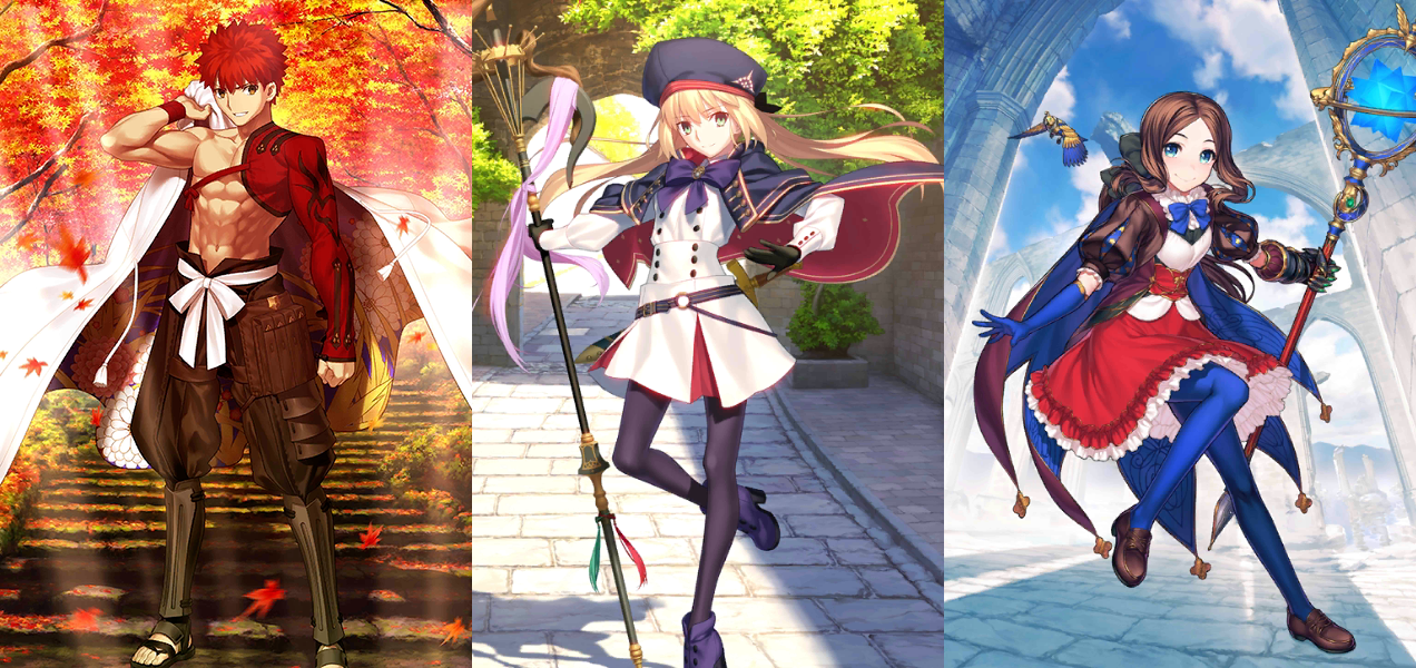 [JP] FGO Fate Grand Order Muramasa Artoria Caster Castoria Leonardo st ...