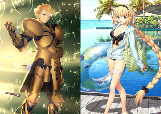 [JP] FGO Gilgamesh + Jeanne(archer) + 600-700SQ Fate Grand Order endgame quartz account-Mobile Games Starter