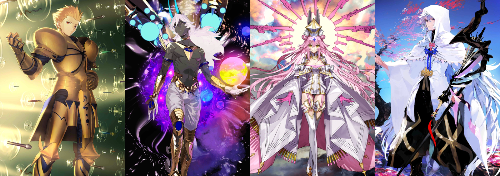 [JP] FGO Gilgamesh Koyanskaya Merlin Arjuna alter + 1000-1500SQ Fate Grand Order starter account-Mobile Games Starter