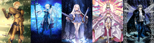 [JP] FGO Gilgamesh Koyanskaya Morgan Oberon Fairy Knight Lancelot Melusine + 700-800SQ Fate Grand Order endgame quartz account-Mobile Games Starter