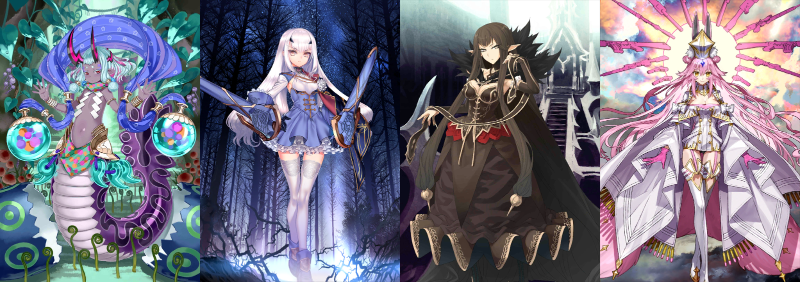 [JP] FGO Ibuki Douji Semiramis Koyanskaya Fairy Knight Lancelot Melusi ...