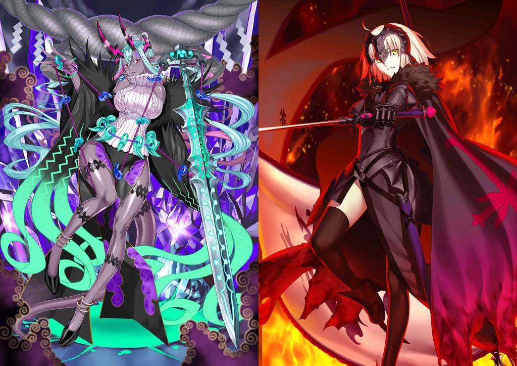 [JP] FGO Ibuki + Jeanne(alter) + 1600-2000SQ Fate Grand Order endgame quartz account-Mobile Games Starter