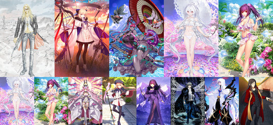 [JP] FGO Ibuki Tezcatlipoca Tonelico Aesc the Savior Koyanskaya Castoria +1000SQ Fate Grand Order endgame quartz account-Mobile Games Starter