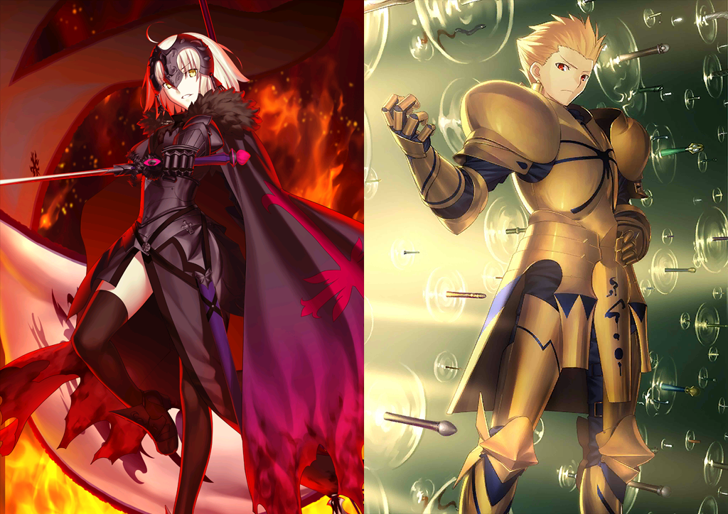 [JP] FGO Jeanne alter + Gilgamesh + 1000-1200SQ Fate Grand Order endgame quartz account-Mobile Games Starter