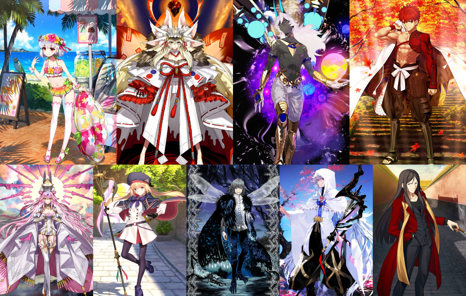 [JP] FGO Kama Arjuna Muramasa Koyanskaya Darkness Castoria Oberon Fate Grand Order endgame account-Mobile Games Starter