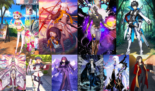 [JP] FGO Kama Okita Arjuna alter Charlemagne Castoria Koyanskaya Skadi Fate Grand Order endgame account-Mobile Games Starter