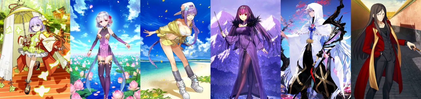 [JP] FGO Kazuradrop Skadi Kama BB Merlin Waver Fate Grand Order starter account-Mobile Games Starter