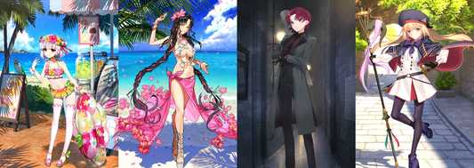 [JP] FGO Kiara Kama(avenger) Bazett + Artoria Caster Castoria + 800-1000SQ Fate Grand Order starter account-Mobile Games Starter