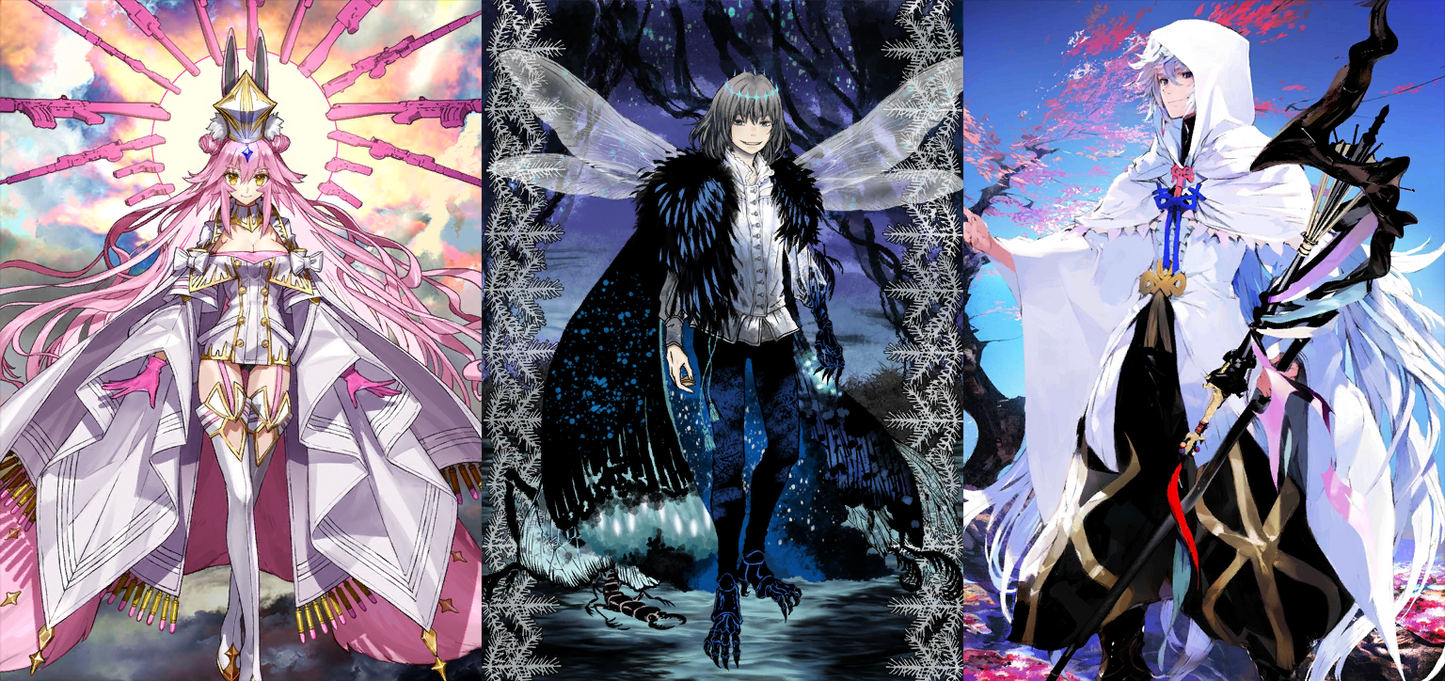 [JP] FGO Koyanskaya Oberon Merlin + 800-1000SQ + 2~3x5* Fate Grand Order starter account-Mobile Games Starter