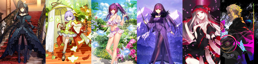 [JP] FGO Kuonji Alice Kazuradrop + Skadi / ruler double + 1 random limited 5* + 5Kiyohime Fate Grand Order starter account-Mobile Games Starter