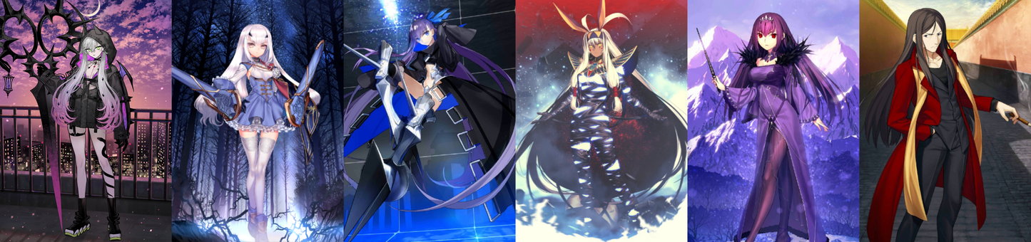 [JP] FGO Lilith Fairy Knight Lancelot Melusine Meltlilith/Meltryllis Skadi Nitocris + 1000-1200SQ Fate Grand Order endgame quartz account-Mobile Games Starter