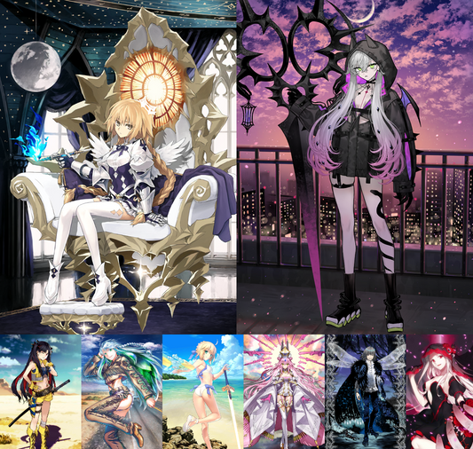 [JP] FGO Lilith Metatron Jeanne Space Ishtar Kukulkan Koyanskaya Oberon Artoria NP2 Fate Grand Order starter account-Mobile Games Starter