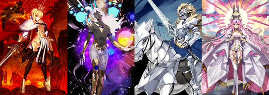 [JP] FGO Lord Logres + NP2 Arjuna alter Koyanskaya Artoria lancer Fate Grand Order starter account-Mobile Games Starter
