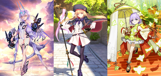 [JP] FGO Melusine ruler + Artoria Caster + Kazuradrop Fate Grand Order starter account-Mobile Games Starter