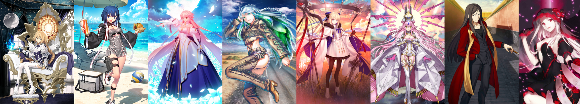 [JP] FGO Metatron Jeanne Ciel Arcueid Kukulkan Tonelico Aesc the Savior Koyanskaya + 3000SQ Fate Grand Order endgame quartz account-Mobile Games Starter