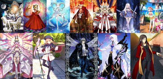 [JP] FGO Metatron Jeanne Lancelot Melusine Muramasa Kama Darkness Draco Tiamat Castoria Koyanskaya Oberon Merlin Fate Grand Order endgame account-Mobile Games Starter