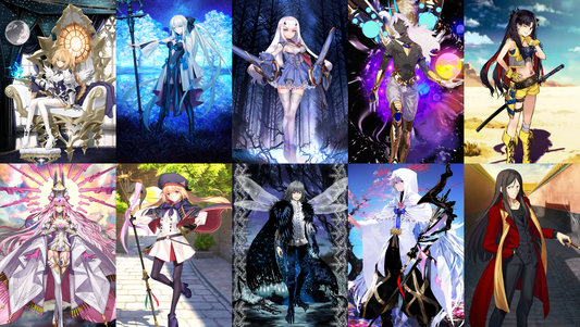 [JP] FGO Metatron Jeanne + Morgan Lancelot Arjuna Space Ishtar + Castoria Koyanskaya Oberon Merlin + 2000SQ Fate Grand Order endgame account-Mobile Games Starter
