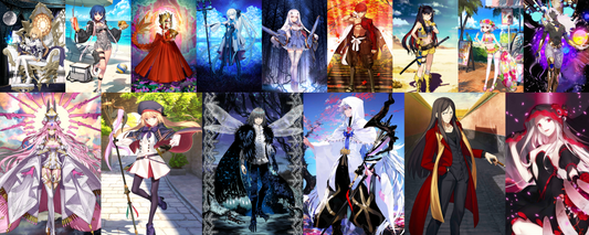 [JP] FGO Metatron Jeanne Morgan Lancelot Melusine Kama Arjuna Muramasa Ciel Draco Castoria Koyanskaya Oberon Merlin Fate Grand Order endgame account-Mobile Games Starter