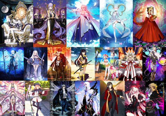 [JP] FGO Metatron Jeanne Morgan Lancelot Melusine Space Ishtar Muramasa Kama Darkness Arjuna Tiamat Draco BB Dubai Arcueid Castoria Koyanskaya Oberon Merlin Fate Grand Order endgame account-Mobile Games Starter