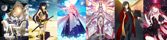 [JP] FGO Metatron Jeanne Space Ishtar Arcueid Koyanskaya + 3000SQ Fate Grand Order endgame quartz account-Mobile Games Starter