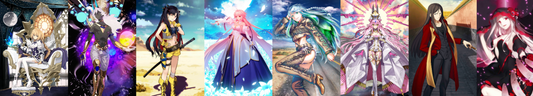 [JP] FGO Metatron Jeanne Space Ishtar Arjuna alter Arcueid Kukulkan Koyanskaya + 3000SQ Fate Grand Order endgame quartz account-Mobile Games Starter