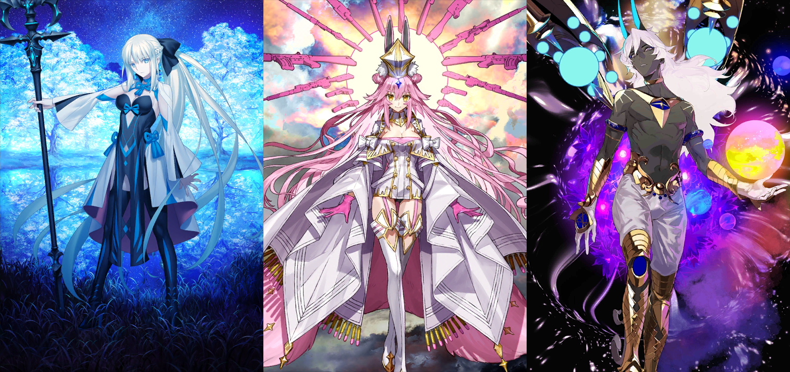 [JP] FGO Morgan Arjuna alter Koyanskaya + 2900-3000SQ Fate Grand Order endgame quartz account-Mobile Games Starter