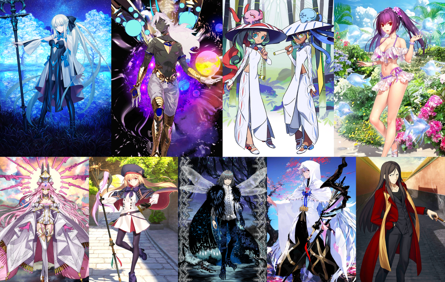 [JP] FGO Morgan Arjuna alter Koyanskaya Oberon Castoria Trung Skadi Fate Grand Order endgame account-Mobile Games Starter