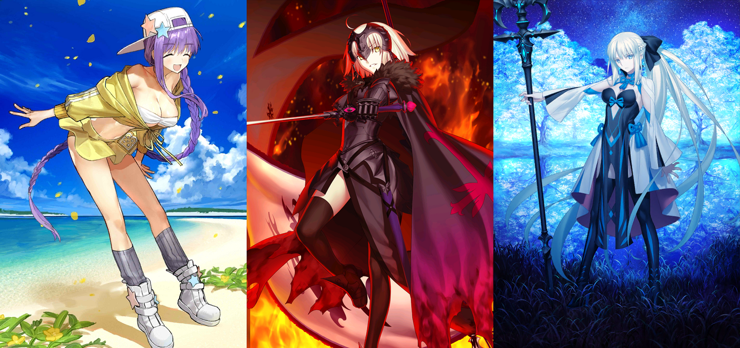 [JP] FGO Morgan BB Jeanne alter + 1600-2000SQ Fate Grand Order endgame quartz account-Mobile Games Starter