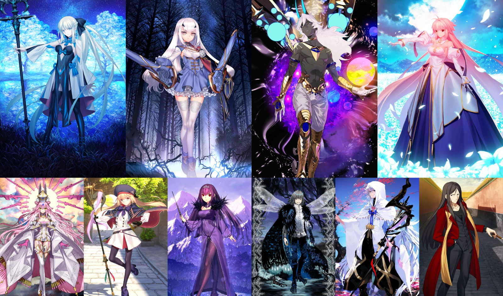 [JP] FGO Morgan Fairy Knight Lancelot Melusine Arcueid Arjuna Koyanskaya Castoria +1000SQ Fate Grand Order endgame quartz account-Mobile Games Starter