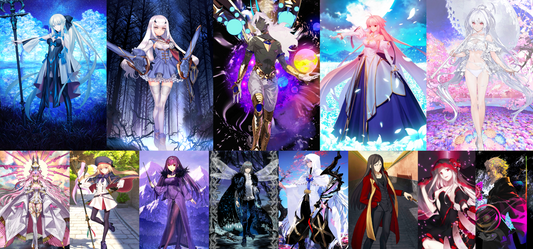 [JP] FGO Morgan Fairy Knight Lancelot Melusine Arcueid Castoria Koyanskaya Skadi Lady Avalon Fate Grand Order endgame account-Mobile Games Starter