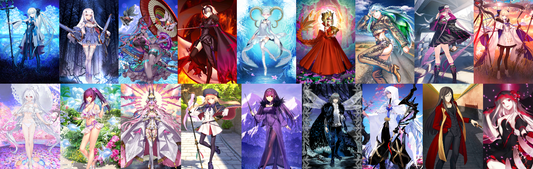 [JP] FGO Morgan Fairy Knight Lancelot Melusine Tiamat Larva Draco Kukulkan Castoria Koyanskaya Fate Grand Order endgame account-Mobile Games Starter