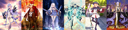 [JP] FGO Muramasa BB Dubai Artoria Caster Castoria double Fairy Knight Lancelot Melusine Qin Shi Huang Fate Grand Order starter account-Mobile Games Starter